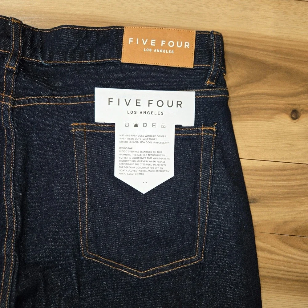 Five Four Rollins Jeans Mens Dark Indigo Size 36x32 Straight NWT‎